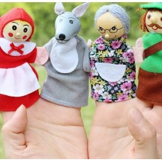 Детский пальчиковый кукольный театр Красная шапочка
