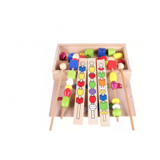 Развивающая деревянная игра Шашлычки